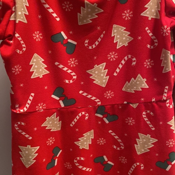 Christmas dress reversible! 2 for 1. Size 8 - Picture 5 of 6